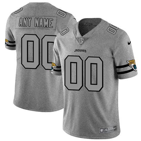 Nike Jacksonville Jaguars Custom Men's Gold Color Rush Limited Jersey ...