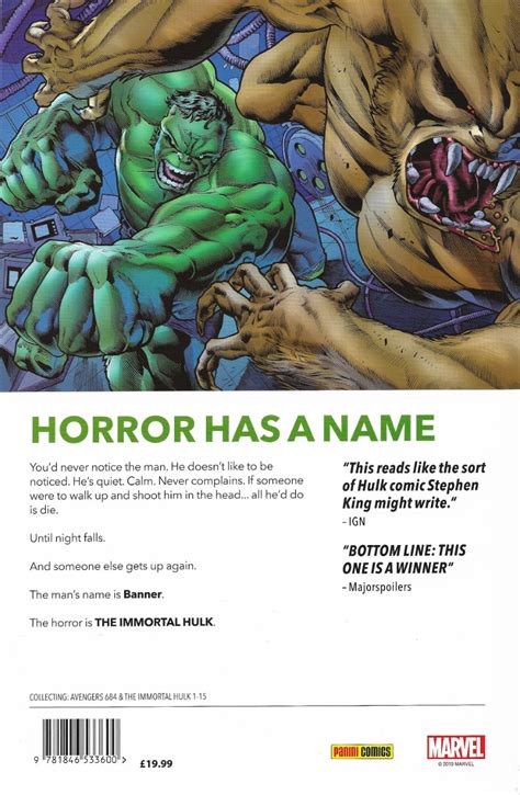 The Immortal Hulk 2018 Omni01 The Immortal Hulk Omnibus