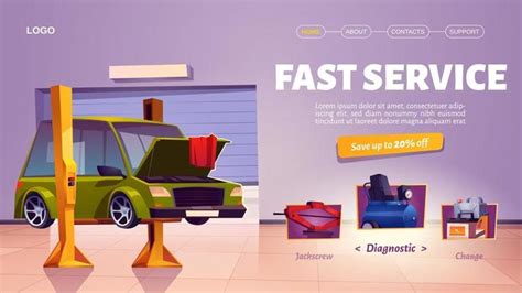 Car Service Banner Vector Art, Icons, and Graphics for Free Download