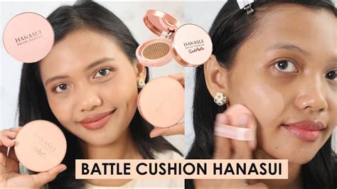 Battle Cushion Hanasui Soulmatte Natural Vs Hanasui Serum Cushion