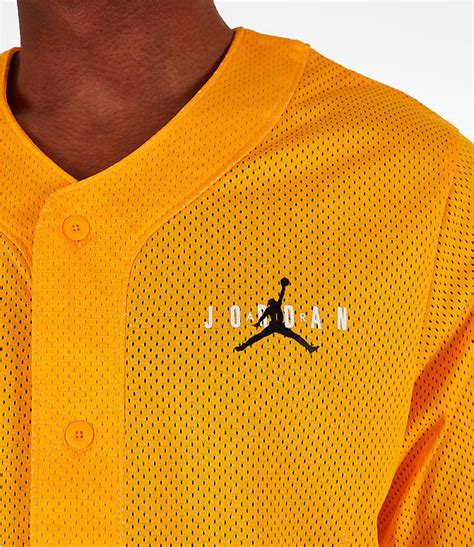 Air Jordan 14 Yellow Ferrari Mesh Jersey | SneakerFits.com