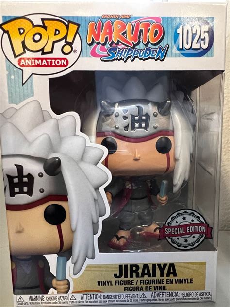 Funko Pop Naruto Jiraiya Special Edition 火影忍者 自來也 興趣及遊戲 玩具 And 遊戲類