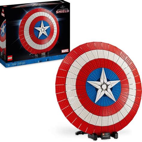 Lego Marvel Le Bouclier De Captain America Un Objet De Collection