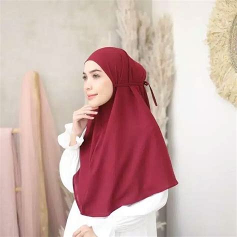 Jual Bergo Maryamjilbab Bergo Maryam Hijab Tali Instan Jilbab Instant