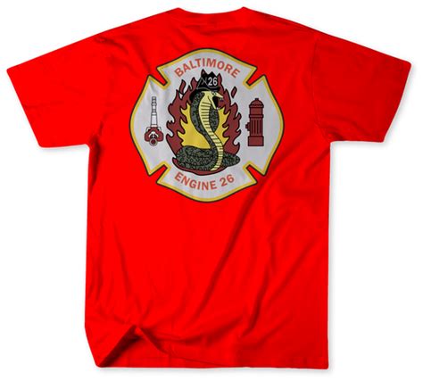 Baltimore City Fire Department Engine 26 Shirt