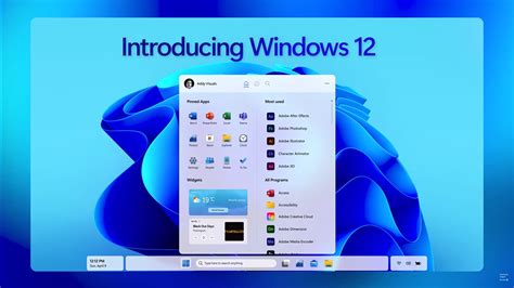 Windows 12 Ecco Il Concept Del Nuovo Os Che Potrebbe Convincere Tutti