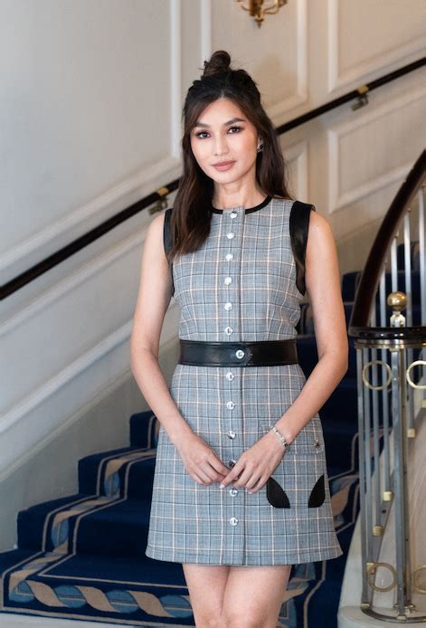 Gemma Chan Wears Louis Vuitton Dress For Diablo Iv Announcement