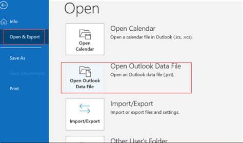 How To Open Outlook Backup Files In Pst Formats Easeus