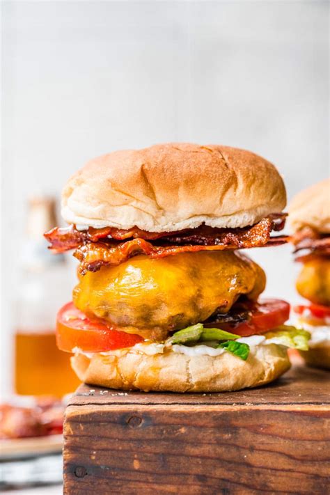 Bacon Bacon Burgers Recipe Dinner Then Dessert