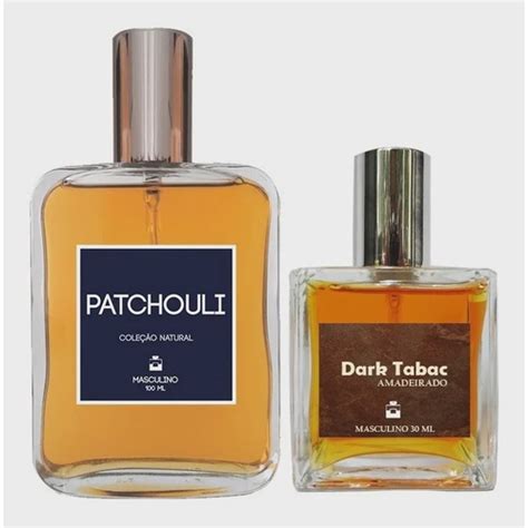 Perfume Masculino Patchouli 100ml Dark Tabac 30ml Ed Espec Em