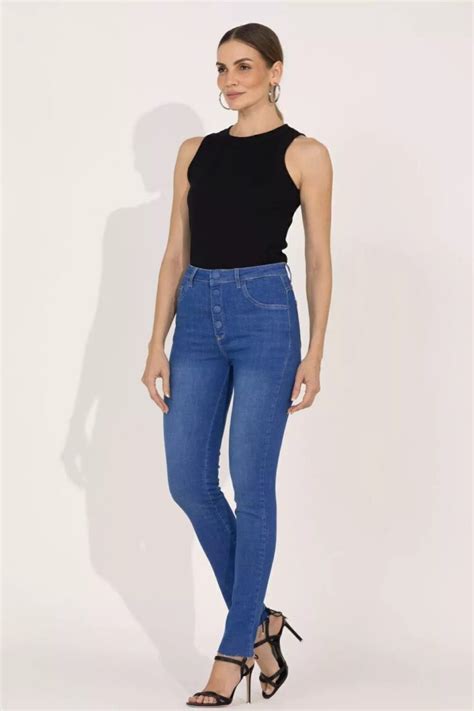 Calca Andrea Skinny 2310 Azul Clari Store