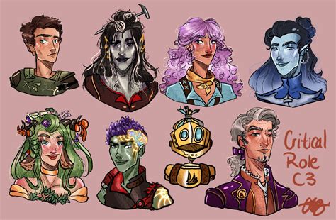 Critical Role Art Campaign 3 Micha Flint