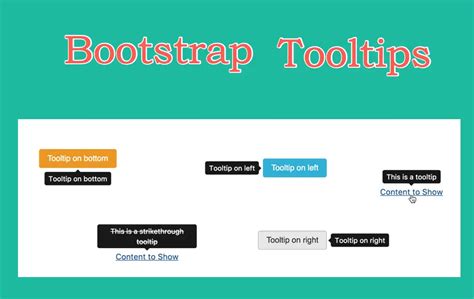 How To Create Bootstrap 5 Tooltips WebNots