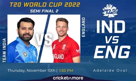 Ind Vs Eng T World Cup Semi Final Fantasy Xi Tips Probable