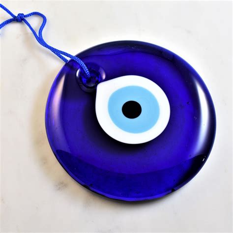 Evil Eye 10CM Glass Wall Hanging