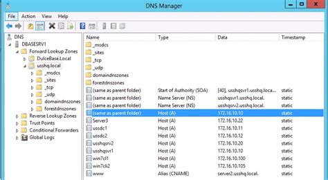 How To Configure A DNS Stub Zone In Windows Server Interface