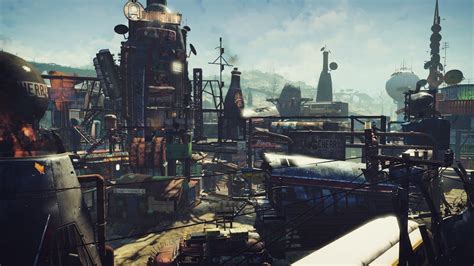 Fallout 4 Nuka City At Nuka Red Rocket Ps4 Youtube