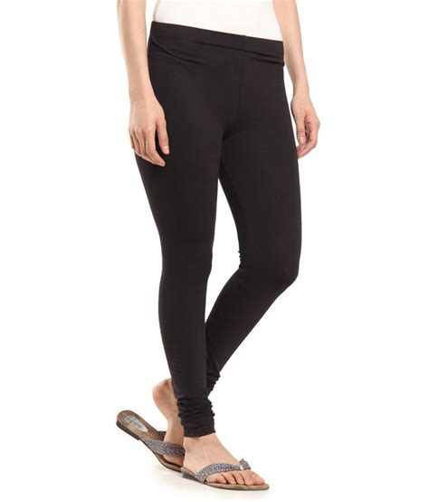 Bs Spy Black Cotton Leggings Price In India Buy Bs Spy Black Cotton Leggings Online At Snapdeal