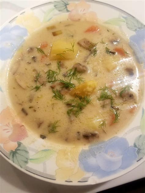 Russian Mushroom And Potato Soup Soup