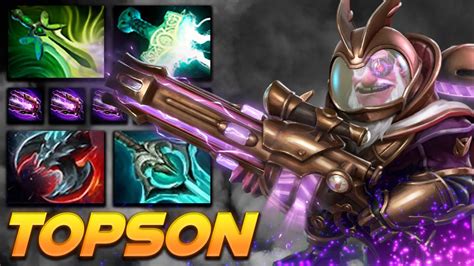 Topson Sniper Dota Pro Gameplay Watch Learn Youtube