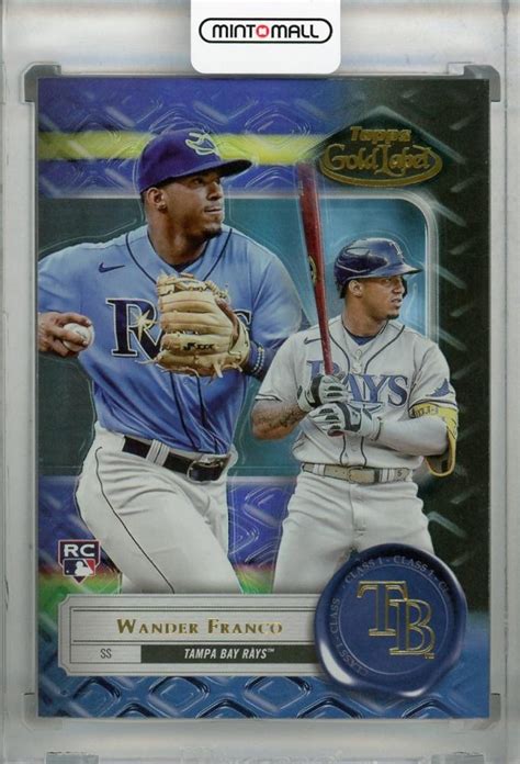 Mint Topps Gold Label Tampa Bay Rays Wander Franco