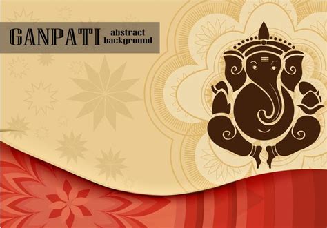 Ganpati Background 109396 Vector Art at Vecteezy