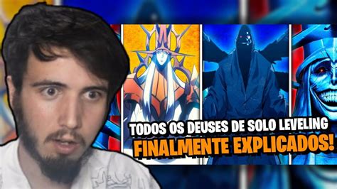 Vanne Reage A OS DEUSES DE SOLO LEVELING EXPLICADOS BN4SS Animes