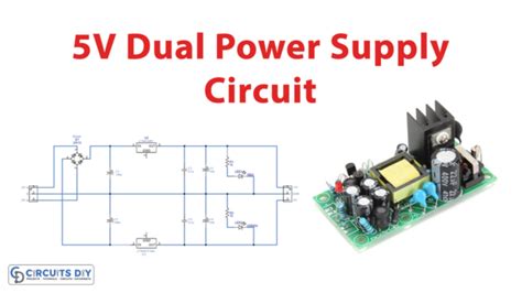 5V Dual Power Supply Circuit