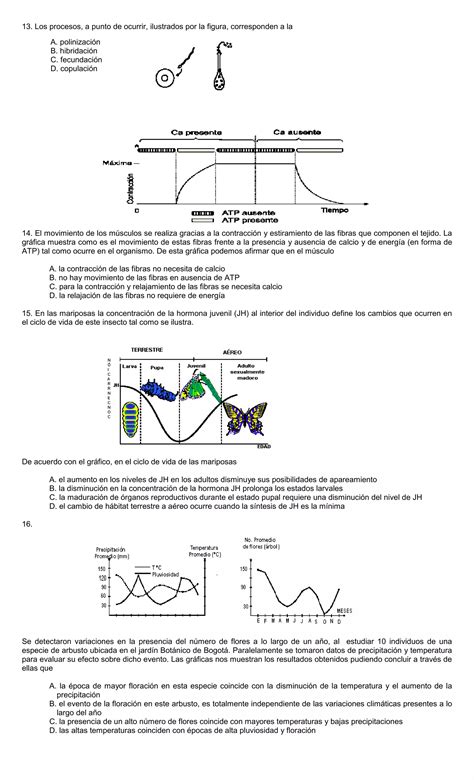 Biolog A Banco De Preguntas Icfes Pdf