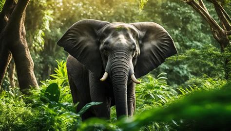 How many species of elephants are there, and where are they found?