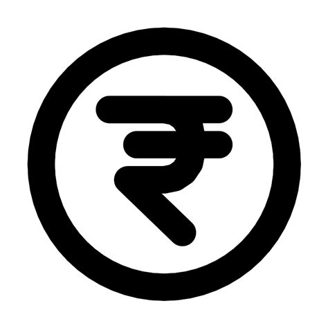 Rupee Coin Vector SVG Icon - SVG Repo