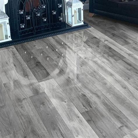 Downtown Grey High Gloss 12mm Floor Depot