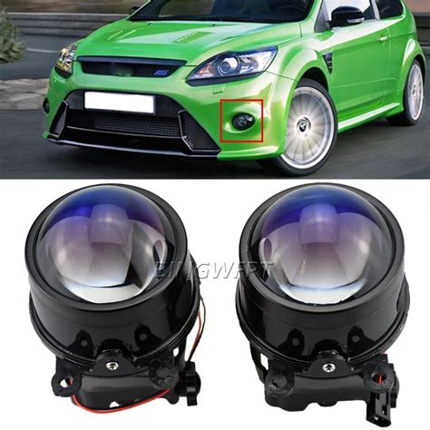 Fog Lights For Ford Focus 2 3 Mk2 Mk3 Fiesta S Max Transit Fusion H11