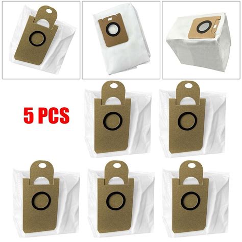 Keep Your Home Clean With 5pcs Dust Bags For IMOU RVL11A 3 In 1 Vacuum