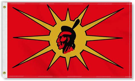 Mohawk Warrior Society Flag 3x5 (Oka) – GameOn!Ottawa