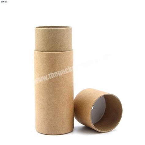 Custom Small Round Cylinder Recycled Box Kraft Paper Tube Packaging