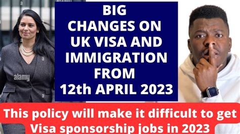 Big Changes On Uk Visa And Immigration Rules From Th April