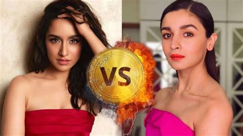 Shraddha Kapoor Vs Alia Bhatt Comparison Shraddhakapoor Comparison