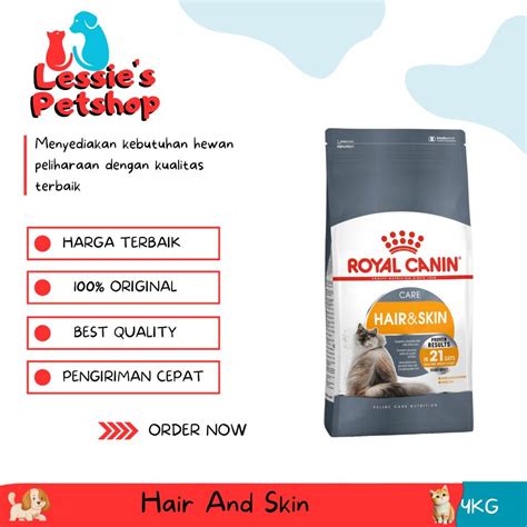 Jual Royal Canin Hair And Skin Kg Royal Canin Hair Skin Shopee