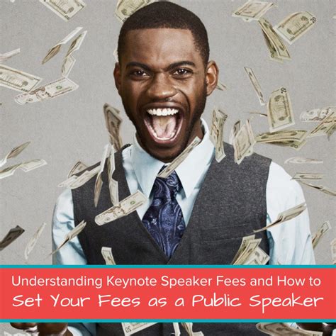 Understanding Keynote Speaker Fees And How To Set Your Fees As A Public