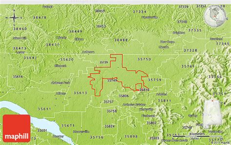 77469 Zip Code Map