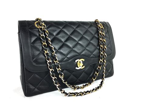 Chanel Paris Limited Edition 255 Double Flap Vintage Bag Pretty