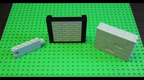 Lego Building Technique Textured Walls Youtube