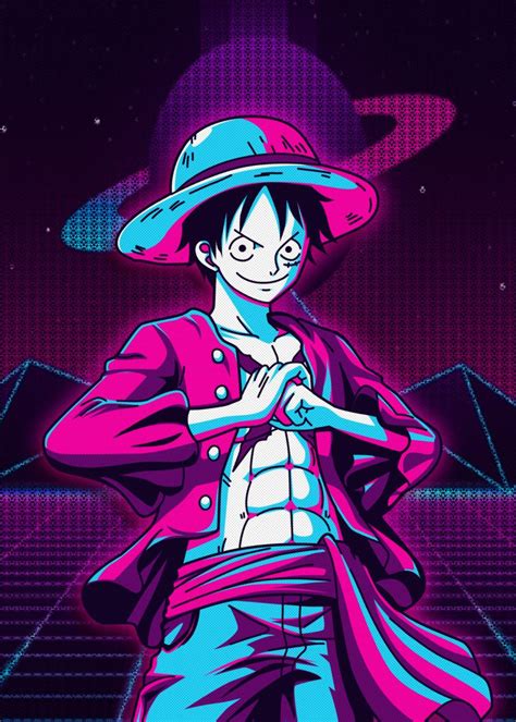 Monkey D Luffy Poster By Introv Art Displate Monkey D Luffy