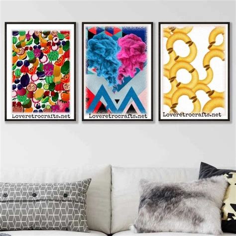 Watercolour minimalist art, Kitchen wall decor art, Living room wall art decor, A4 Wall art ...