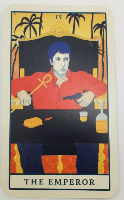 Al Pacino As Tony Montana In Scarface Movie The Emperor Tarot Trading