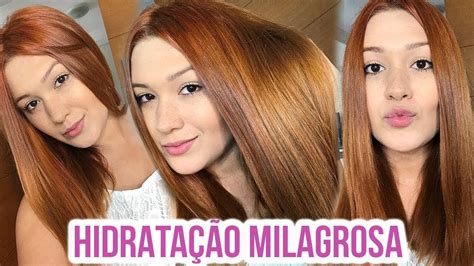 HIDRATAÇÃO CASEIRA PODEROSA Vinagre de maçã YouTube