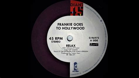 Frankie Goes To Hollywood Relax Long Version Youtube