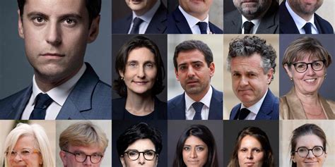 Infographie Remaniement Voici Les Ministres Du Gouvernement Attal En Un Coup Doeil