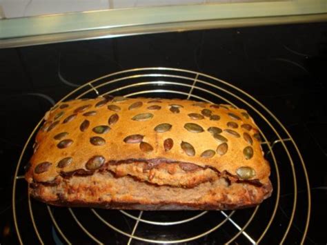 Kürbiskernbrot ohne Hefe mit Backferment Rezept kochbar de